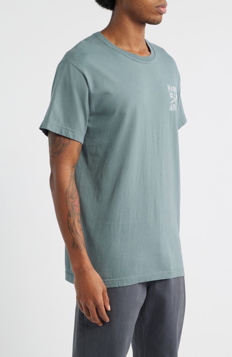 DARK SEAS Eternal Cotton Graphic T-Shirt, Alternate, color, Balsam Green