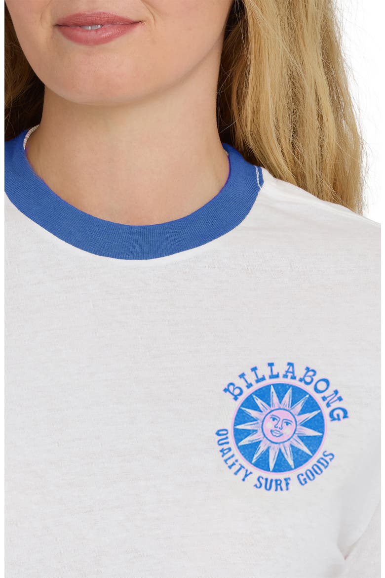 Sun Echoes Cotton T-Shirt, Alternate, color, SALT CRYSTAL