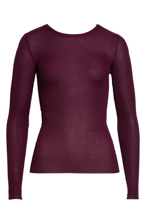 Lightweight Wool Crewneck Sweater