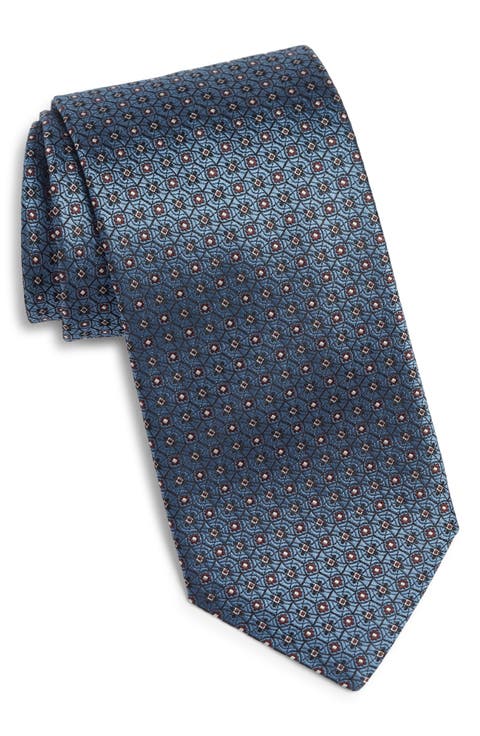 Medallion Silk Tie