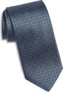 Canali Medallion Silk Tie