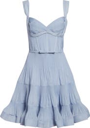 Zimmermann Kindred Spirit Pleated Draped Minidress