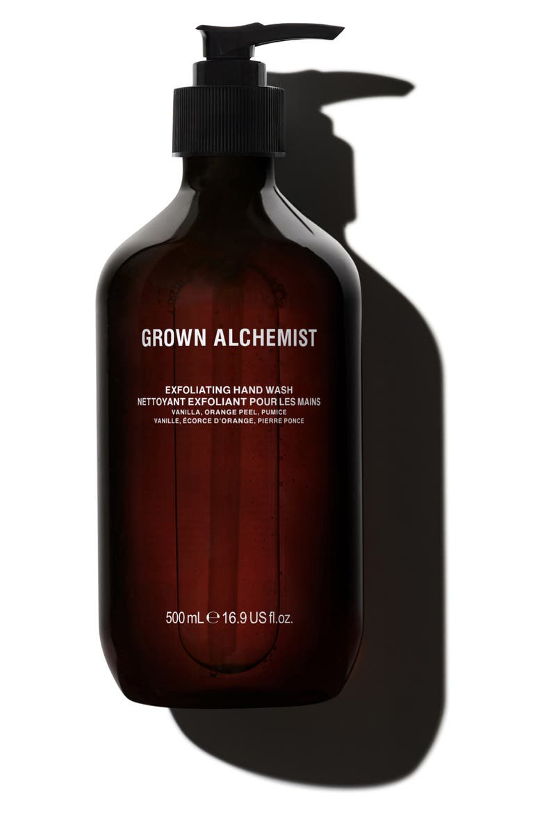Exfoliating Hand Wash Cleanser with Vanilla, Orange Peel & Pumice, Main, color, NO COLOR