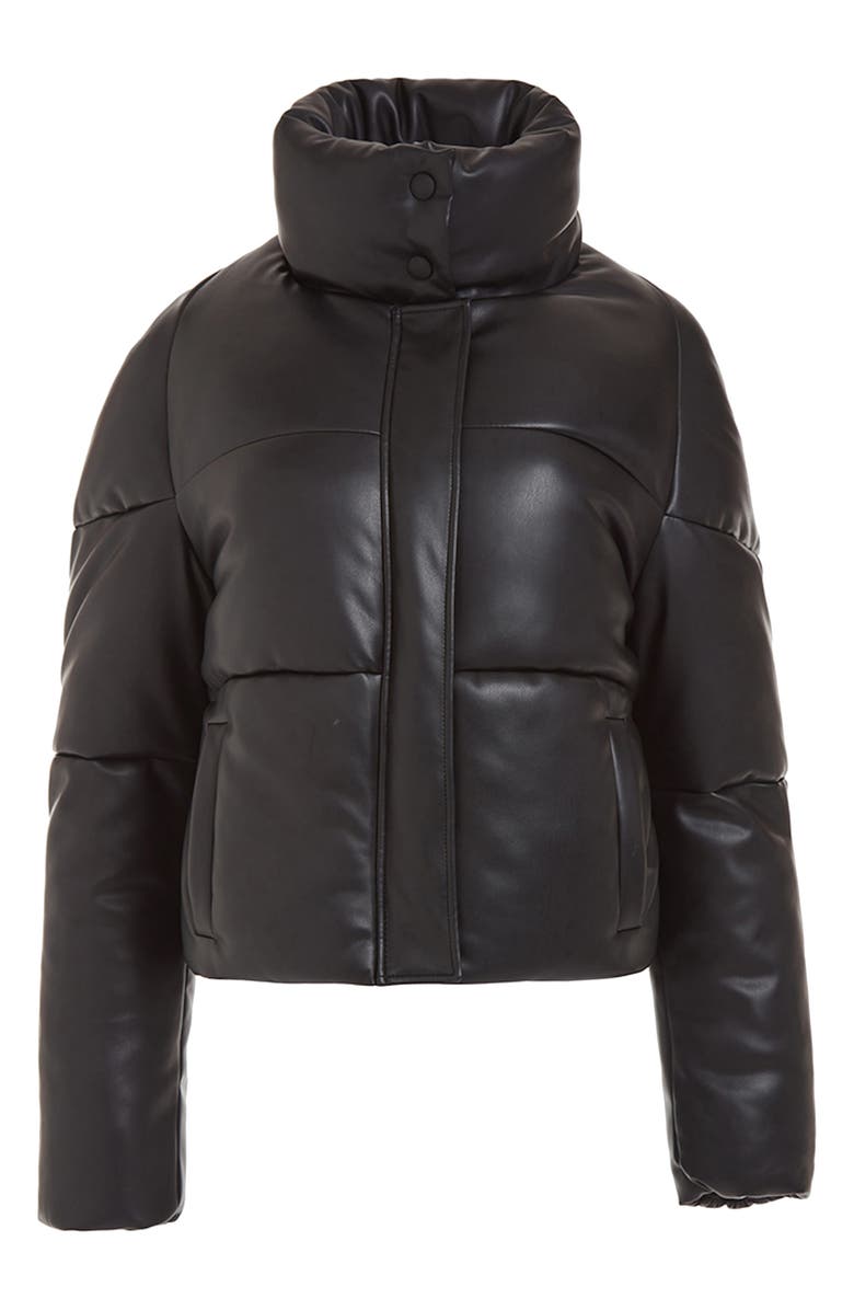 Apparis Jemma Faux Leather Puffer Coat, Alternate, color,