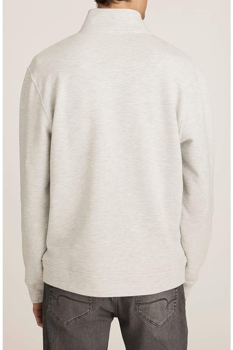 Edition Zip-Up Cotton Blend Sweatshirt, Alternate, color, KAR MELANGE