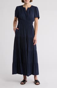 BY DESIGN Rio Crepe Maxi Dress
