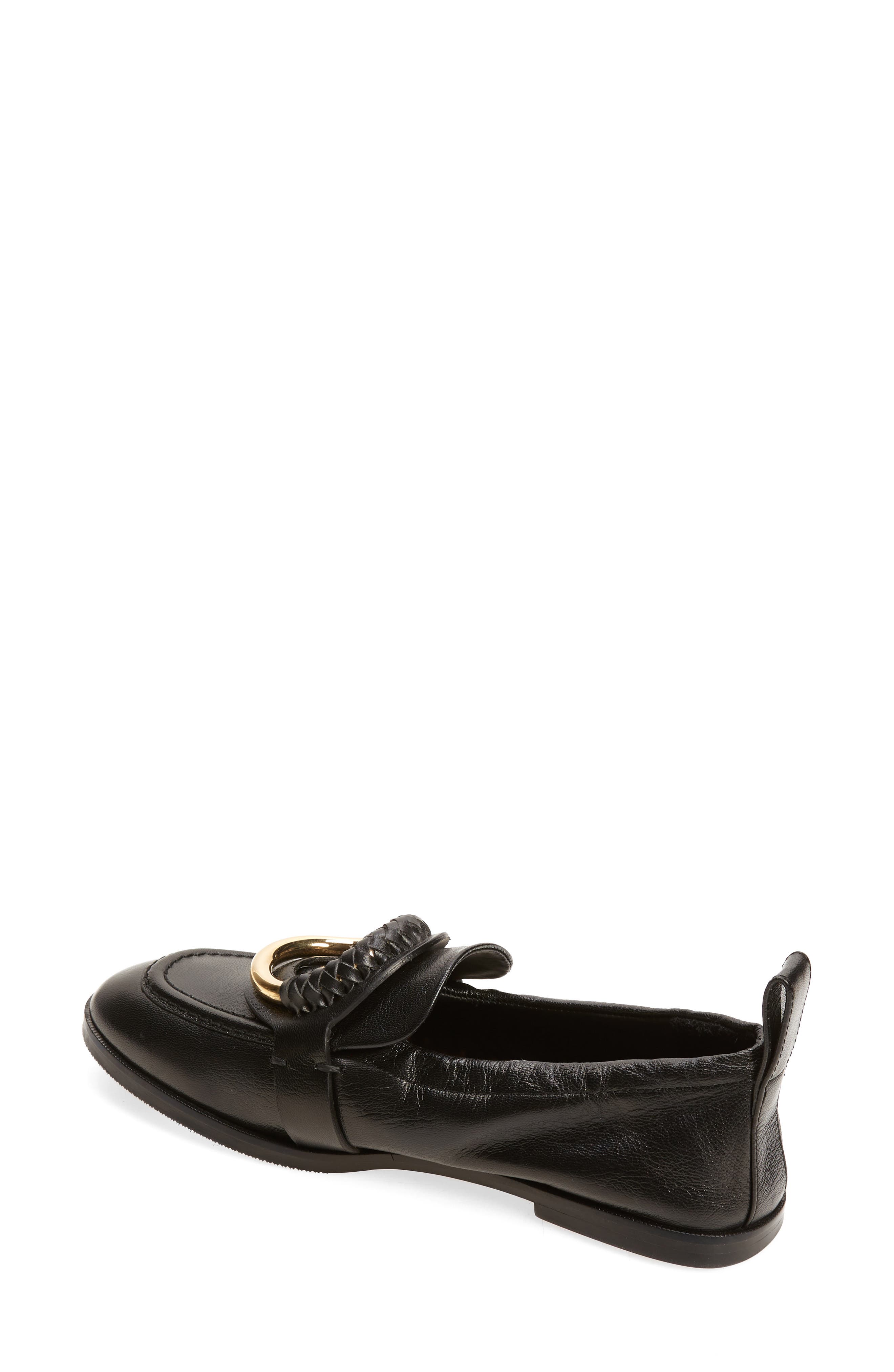 See by Chloé Hana Ring Embellished Loafer, Alternate, color, 