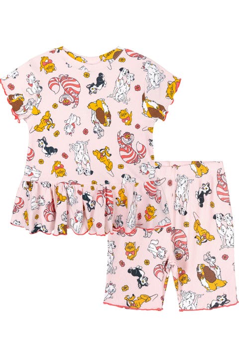 2-Piece Tee and Shorts Set