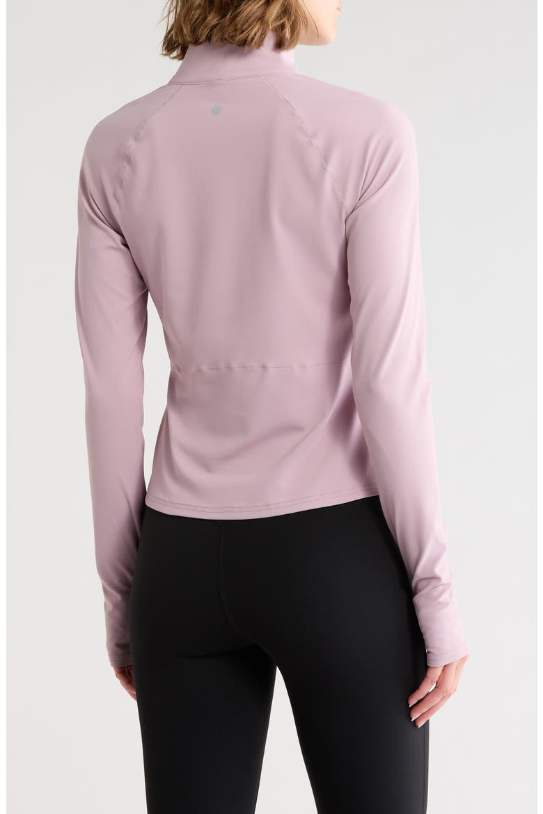 Serenity Half Zip Pullover, Alternate, color, PURPLE FOG