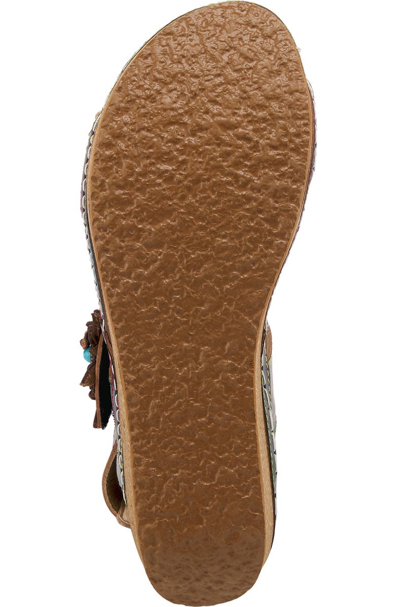 L'Artiste by Spring Step Pickford Platform Wedge Sandal, Alternate, color,