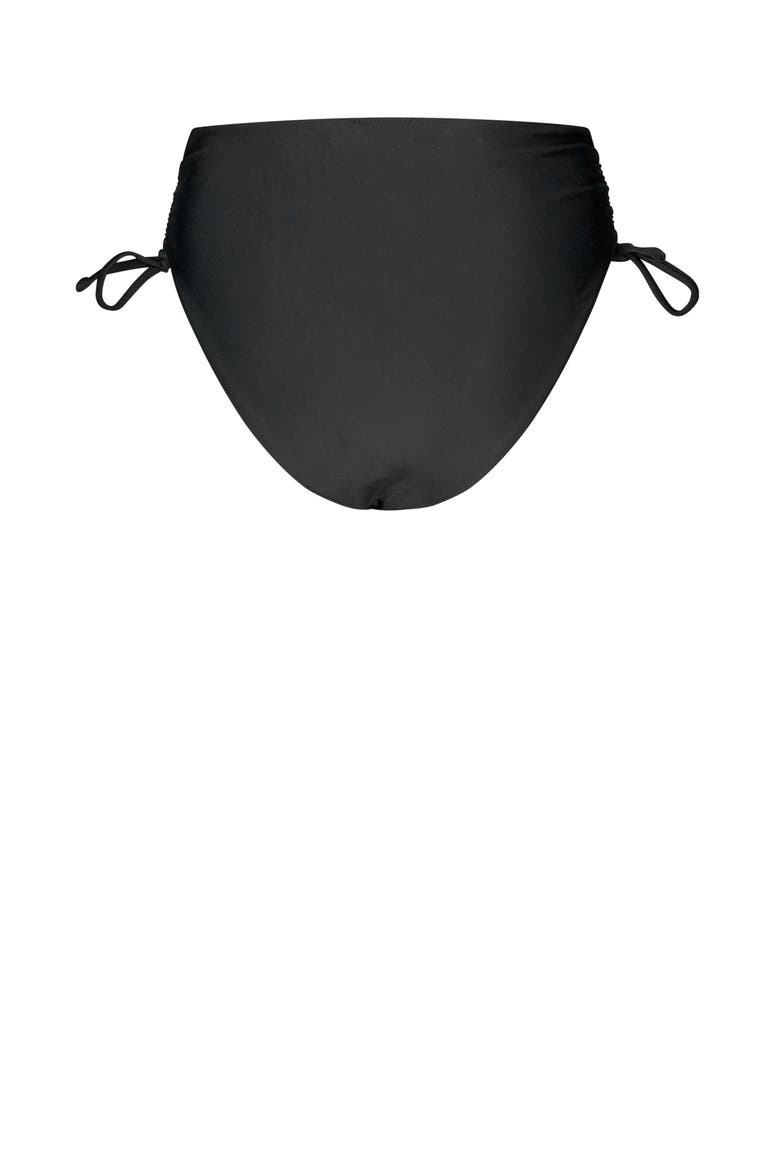 Hildacras High Rise Bikini Bottom, Alternate, color, Black