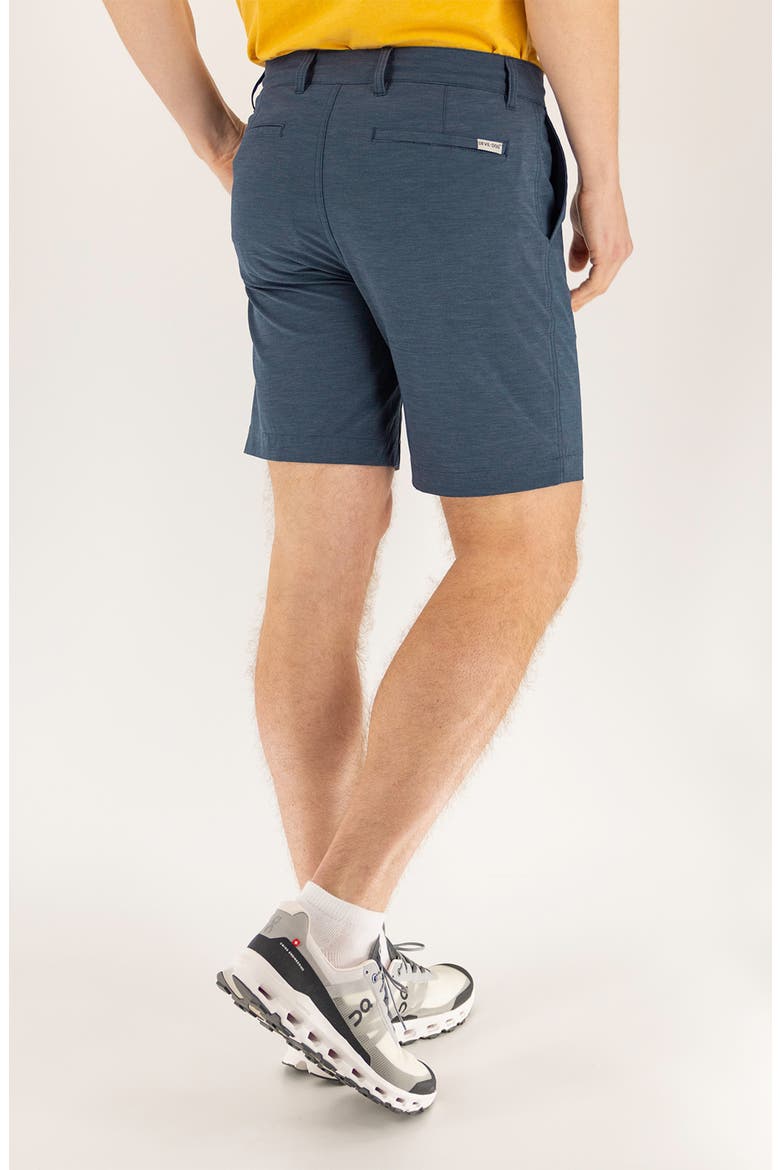 8-Inch Hybrid Chino Shorts, Alternate, color, NAVY BLAZER
