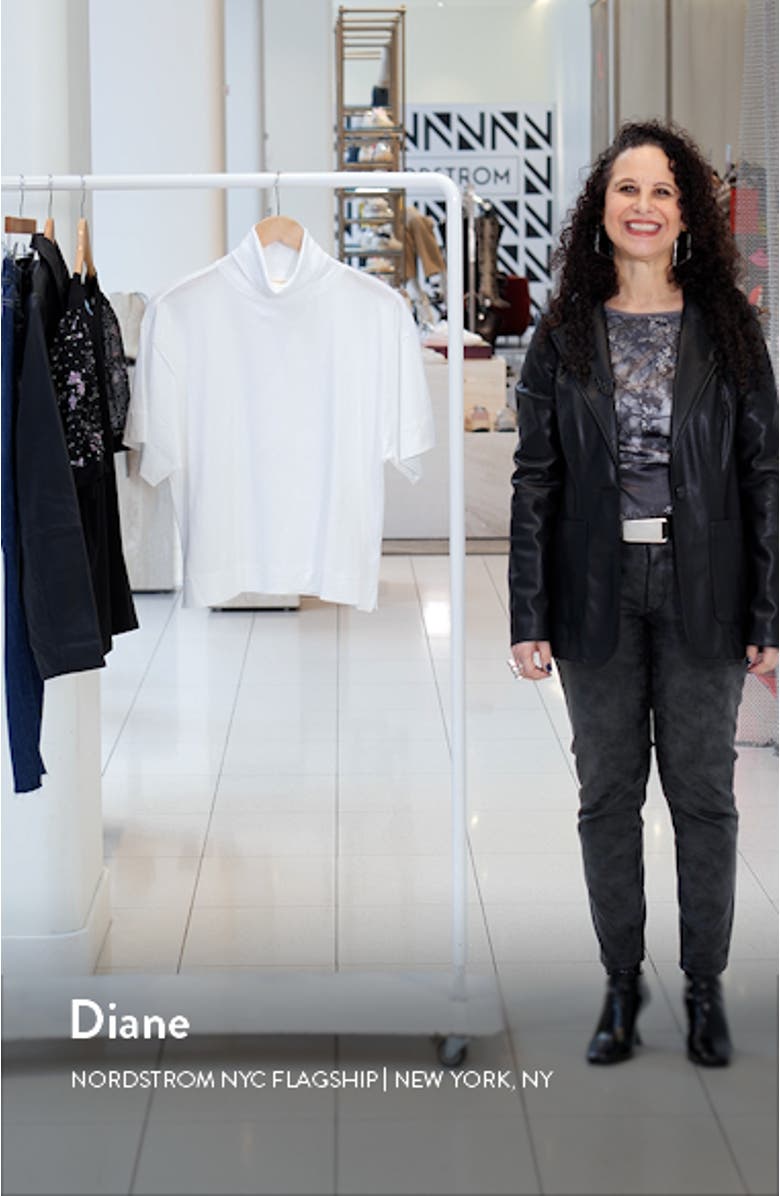 Fable Short Sleeve Turtleneck T-Shirt, sales video thumbnail