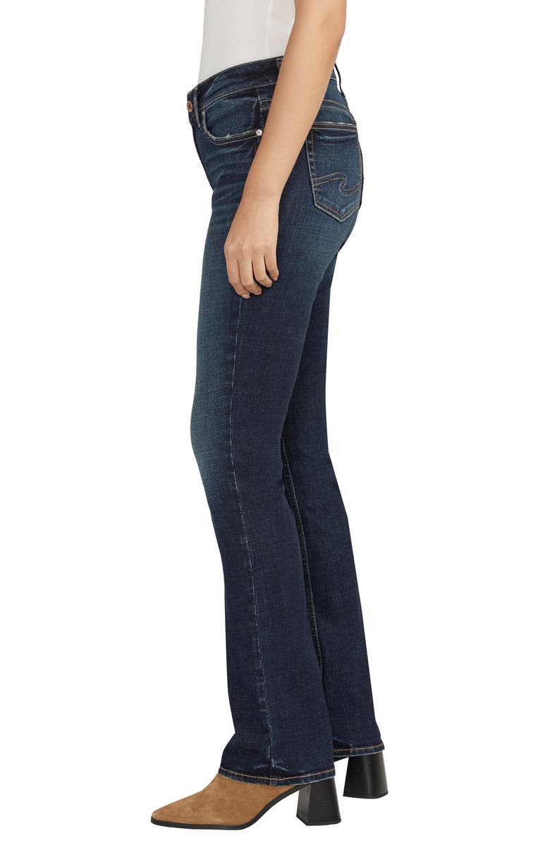 Silver Jeans Co. Elyse Mid Rise Slim Bootcut Jeans, Alternate, color,