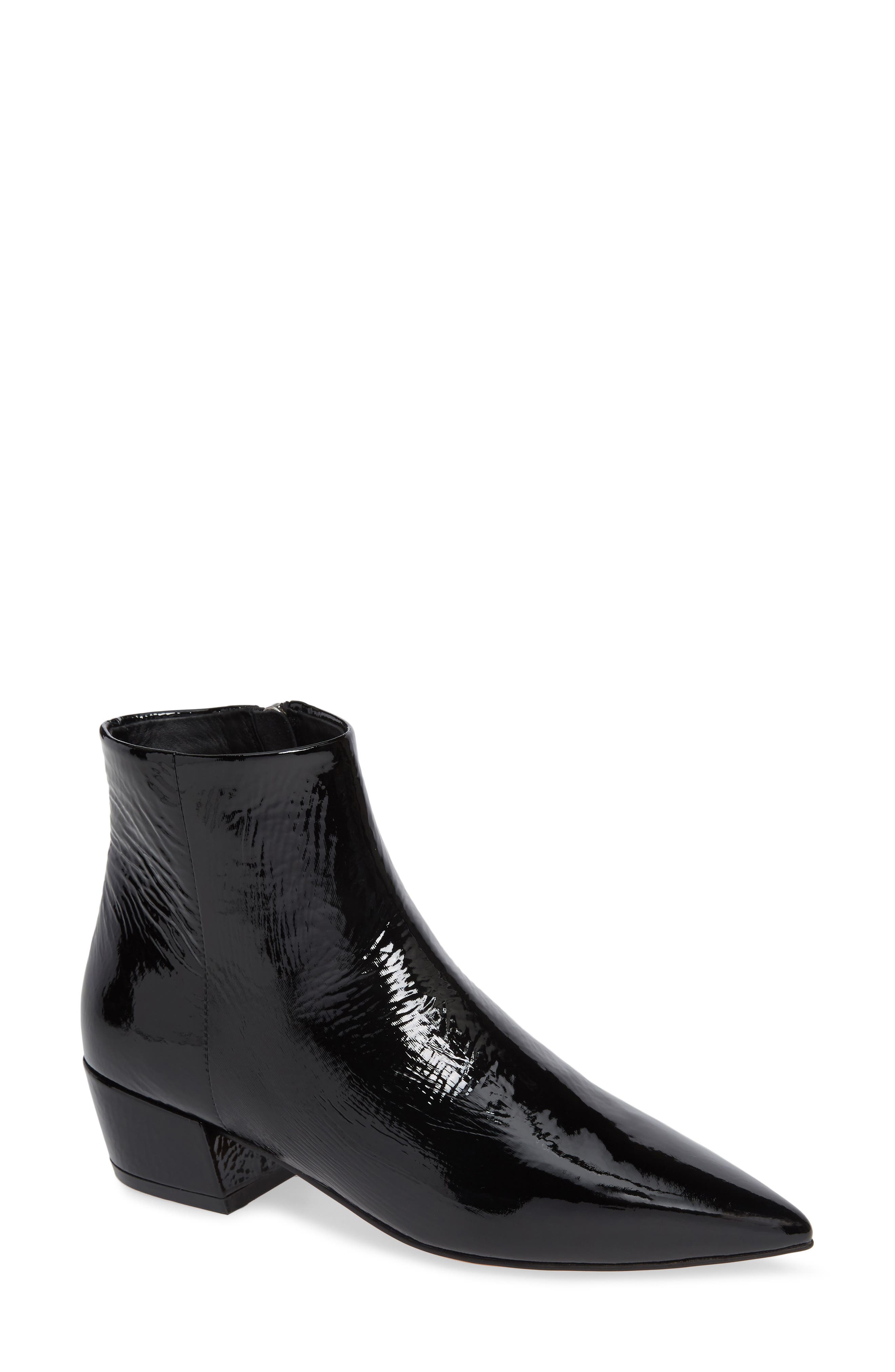 Robyn Waterproof Boot, Main, color, BLACK PATENT