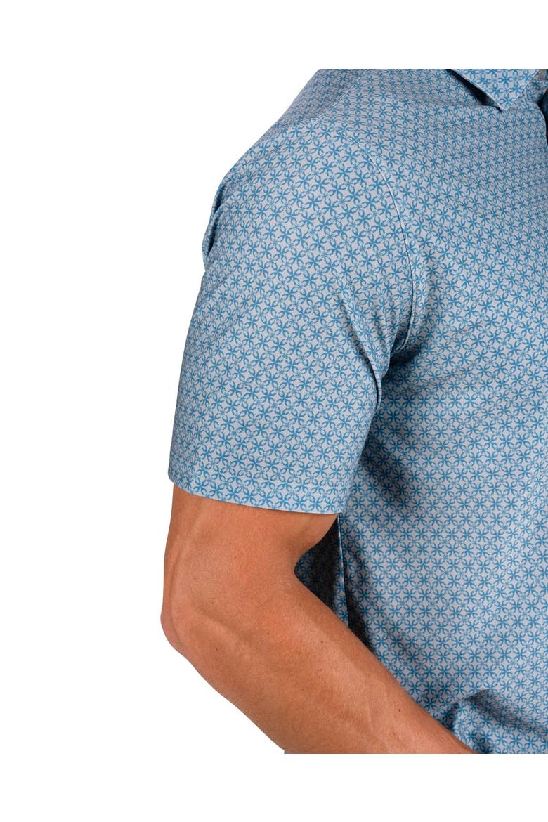 Lucky Star Polo, Alternate, color, Crystal Teal