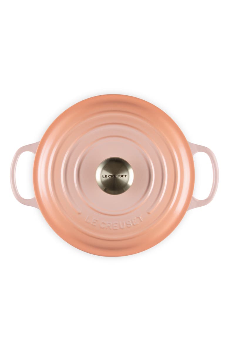 Le Creuset Signature 3.5-Quart Sauteuse Oven, Alternate, color, Peche