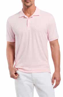 Robert Graham Elias Basket Weave Jacquard Knit Polo