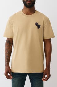 True Religion Heavy Logo Cotton T-Shirt
