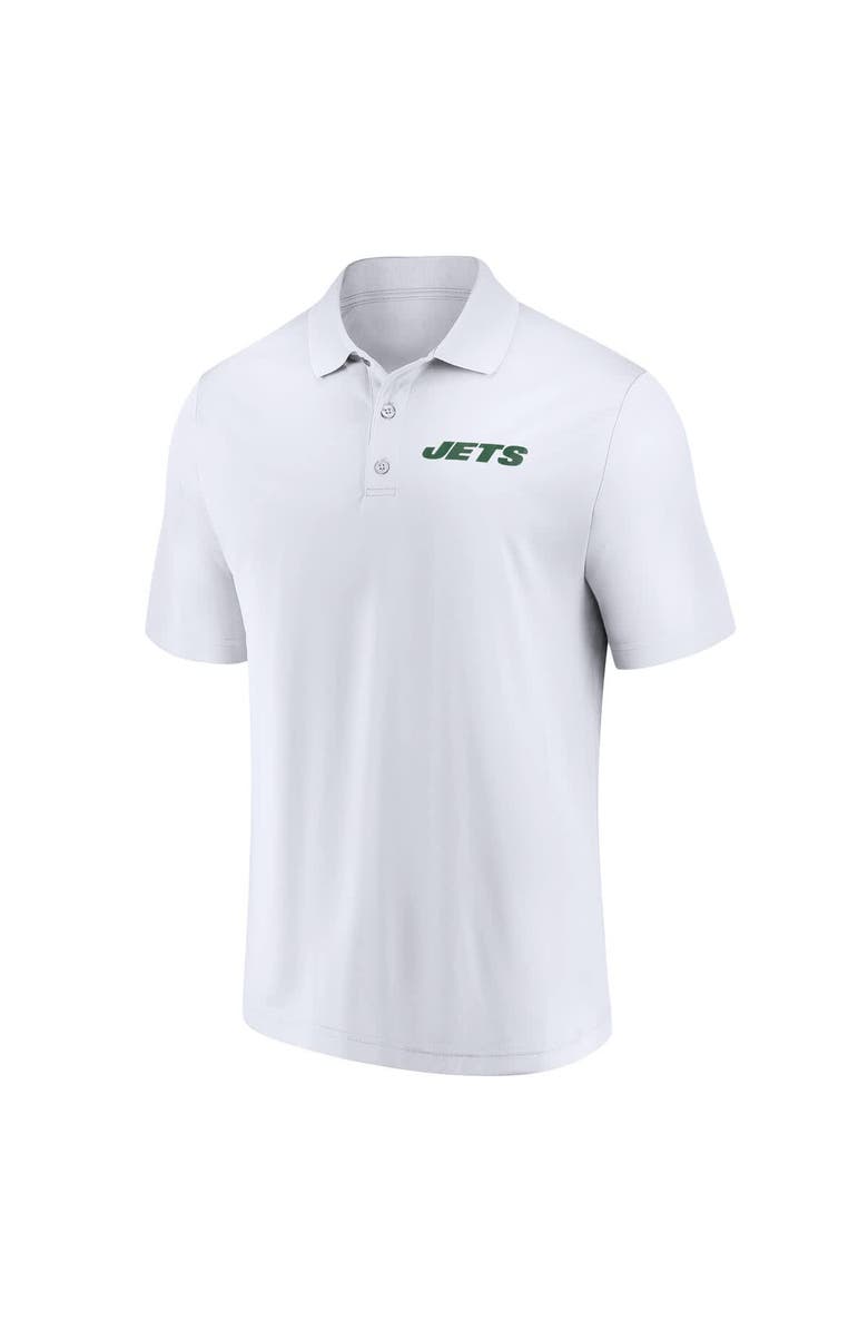 FANATICS Men's Fanatics  White New York Jets Lockup Polo, Alternate, color, White