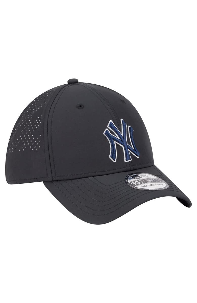 New Era Men's New Era  Black New York Yankees Night 39THIRTY Flex Hat, Alternate, color, Black