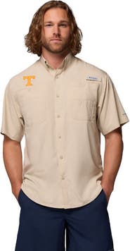 Columbia Men's Columbia Tan Tennessee Volunteers Tamiami Omni-Shade Button-Down Shirt