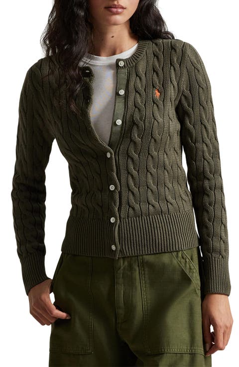 Cable Cotton Cardigan