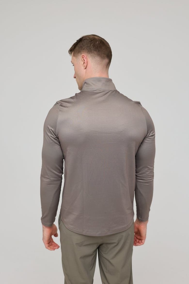 Elite Activewear 1/4 Zip Top - Khaki, Alternate, color, Khaki