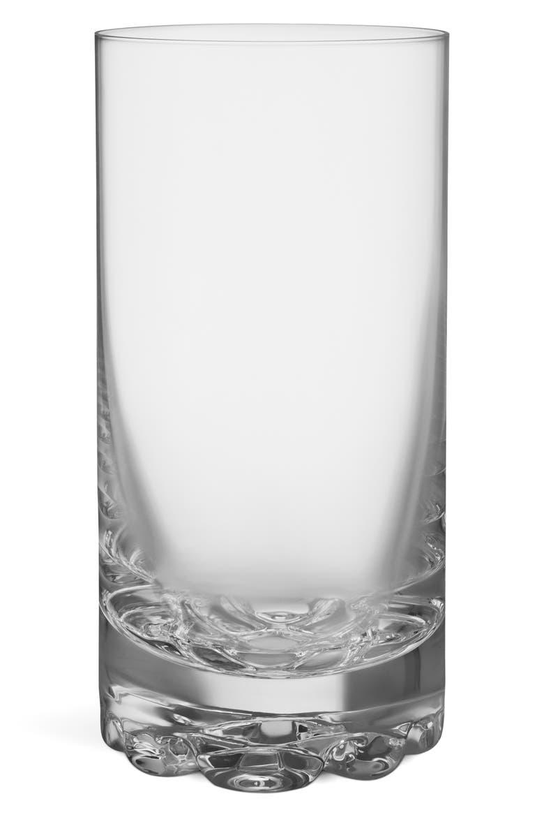 Erik Set of 4 Crystal Highball Glasses, Main, color, NO COLOR