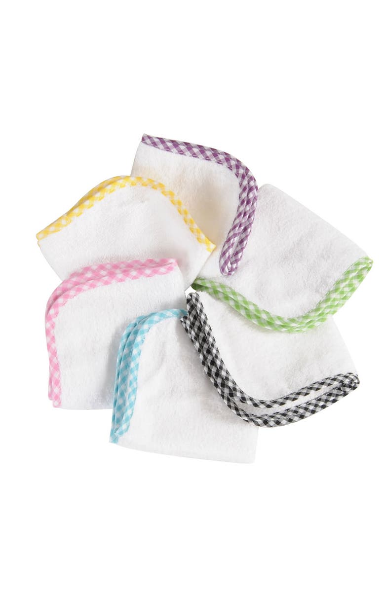 Kaplan Early Learning Company Terry Washcloths - Set of 18, Main, color, White