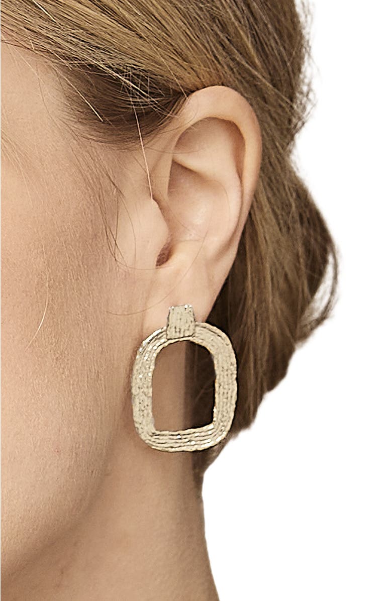 COG Eva Hoop Earrings - Sterling Silver, Alternate, color, Silver