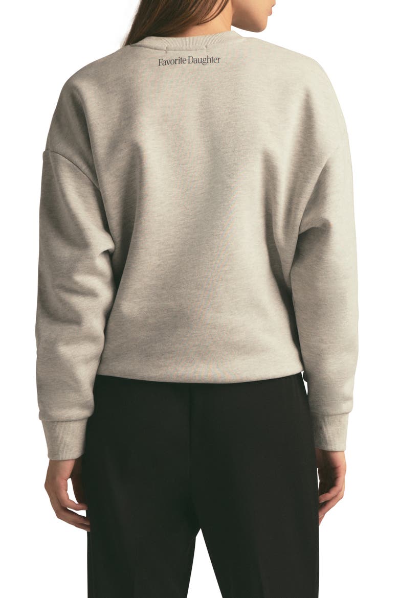 Go Sports Sweatshirt, Alternate, color, HEATHER GREY