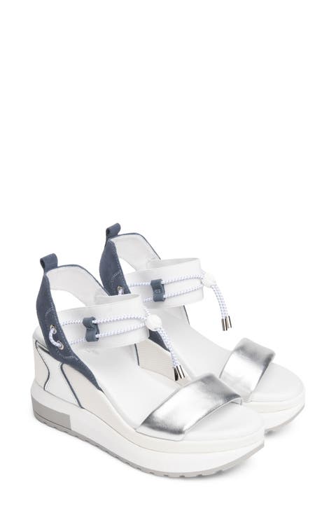 Bungee Platform Wedge Sandal (Women)