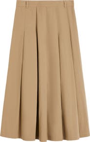 Weekend Max Mara Dorme Pleat Maxi Skirt