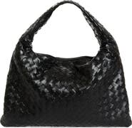 Bottega Veneta Small Hop Intrecciato Leather Hobo Bag