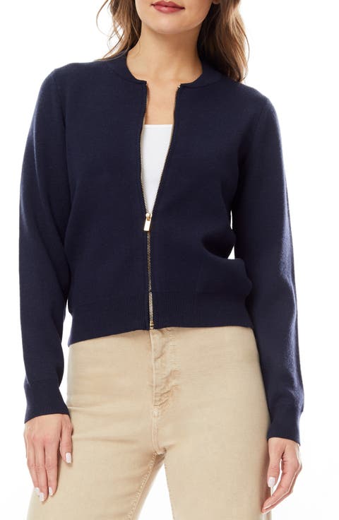 Jenny Double Knit Bomber Jacket