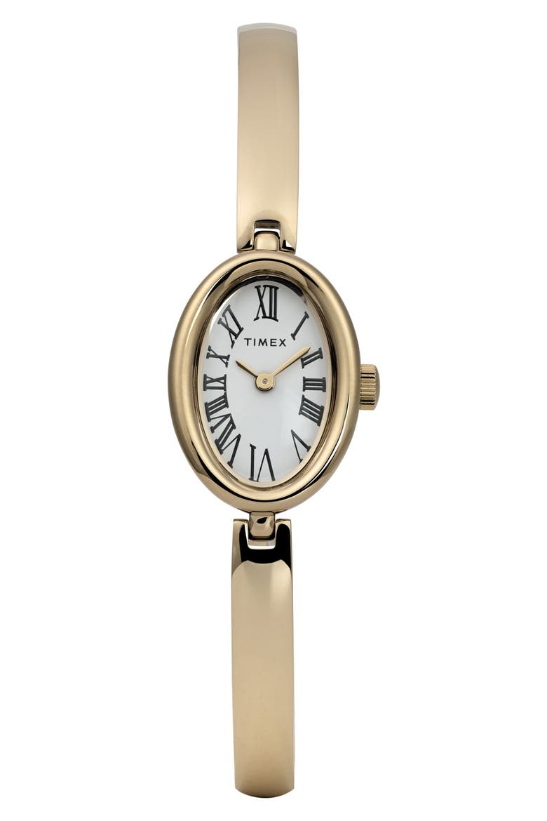 Cavatina Oval Bracelet Watch, 19mm, Main, color, GOLD-TONE