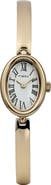 Timex® Cavatina Oval Bracelet Watch, 19mm