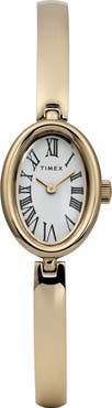 Timex® Cavatina Oval Bracelet Watch, 19mm