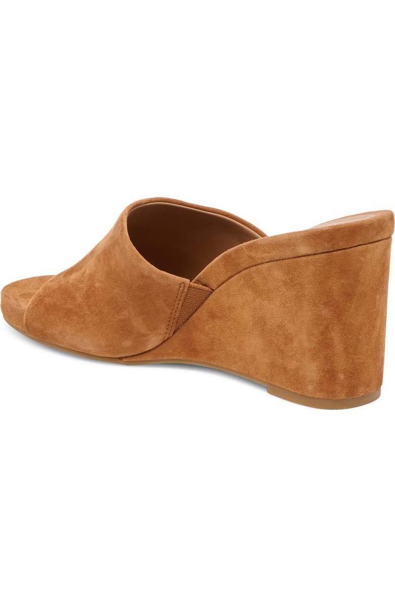 Dolce Vita Holta Wedge Sandal, Alternate, color, Brown Suede