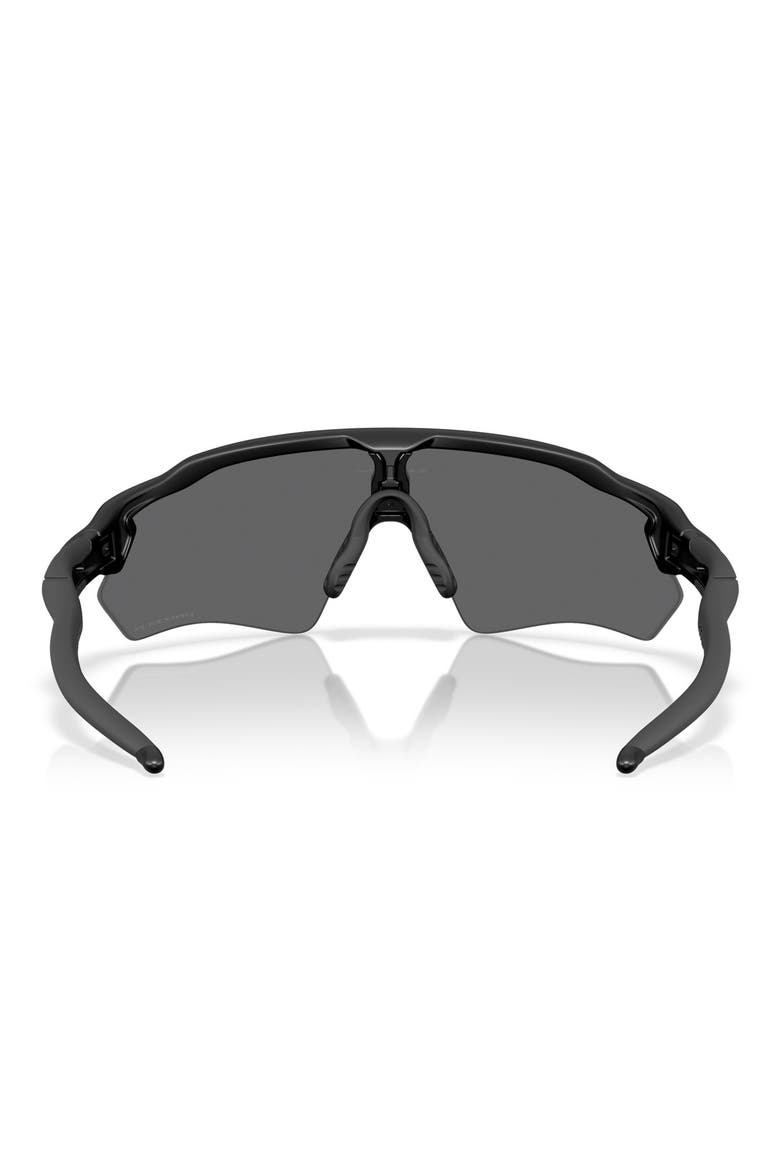 131mm Prizm™ Polarized Rectangular Sunglasses, Alternate, color, MATTE BLACK/ PRIZM BLACK