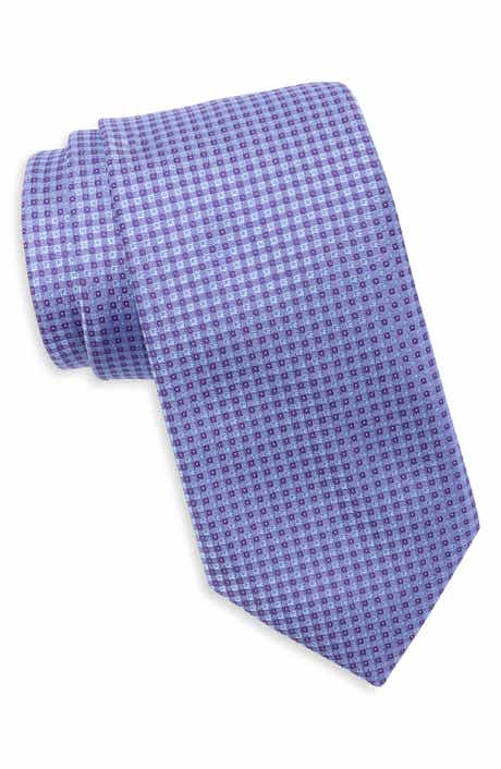 Canadel Mini Check Satin Tie