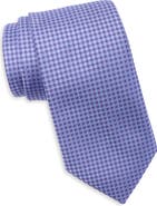 Michael Kors Canadel Mini Check Satin Tie