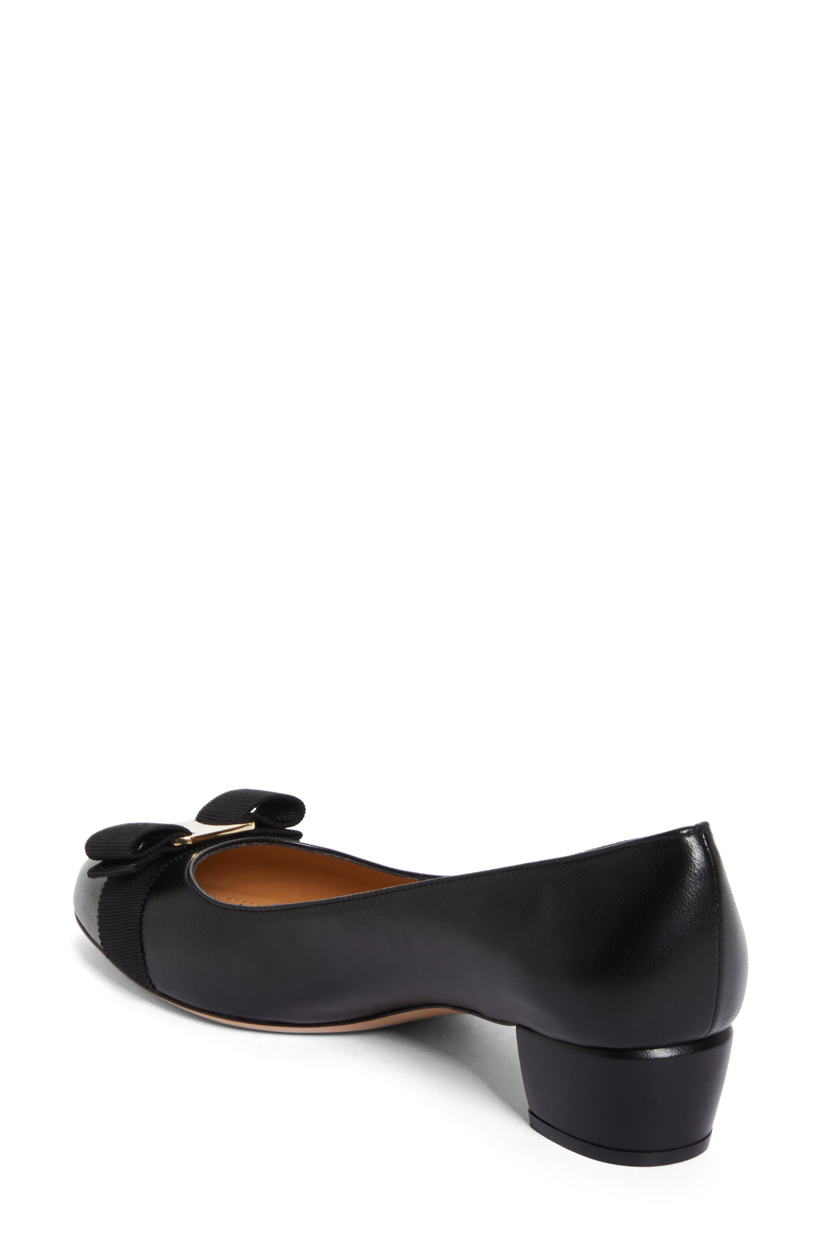 FERRAGAMO Vara Soft Pump, Alternate, color, Black