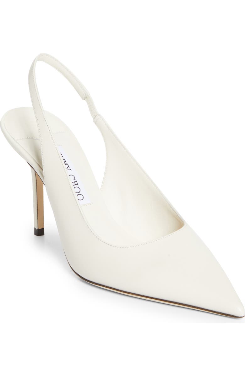 Jimmy Choo Love Pointed Toe Slingback Pump, Main, color, Latte