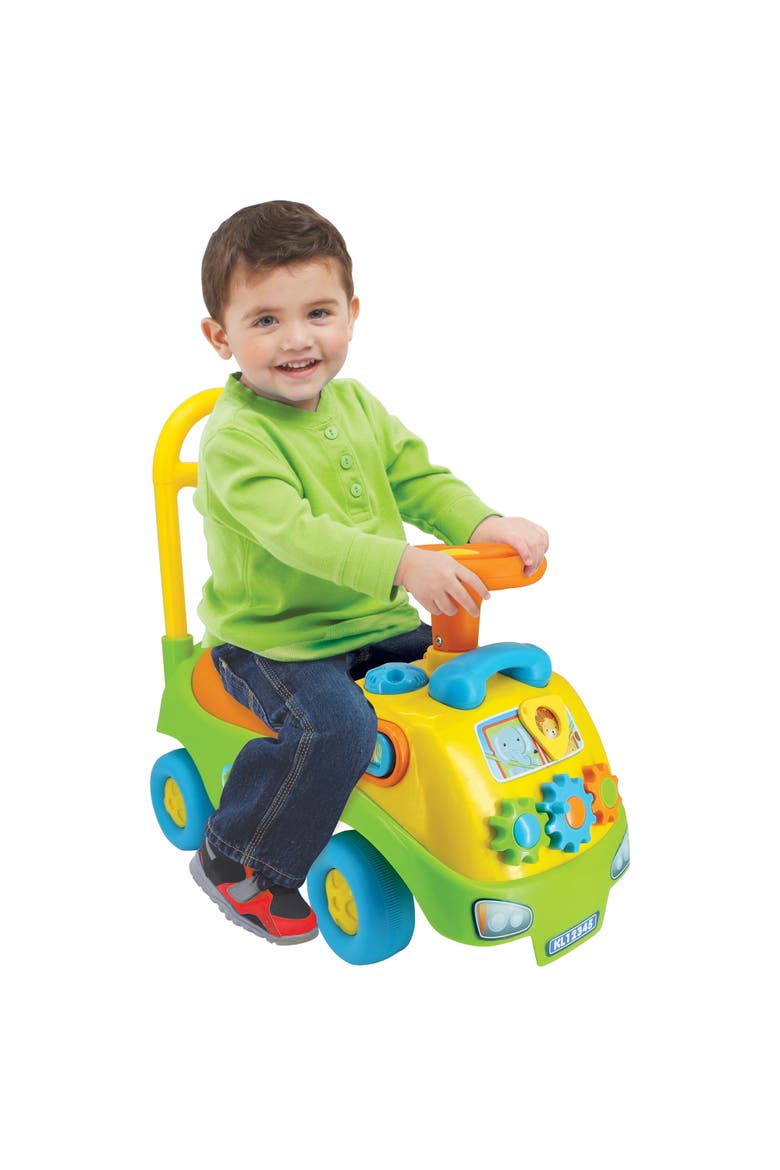 My First Funtime Ride-On Safari Animals Vehicle, Alternate, color, Multicolored