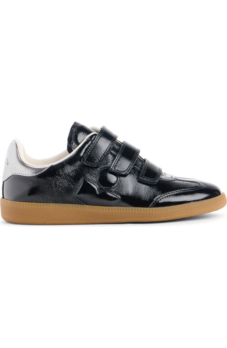 Isabel Marant Beth Low Top Sneaker, Alternate, color, Black/ Silver