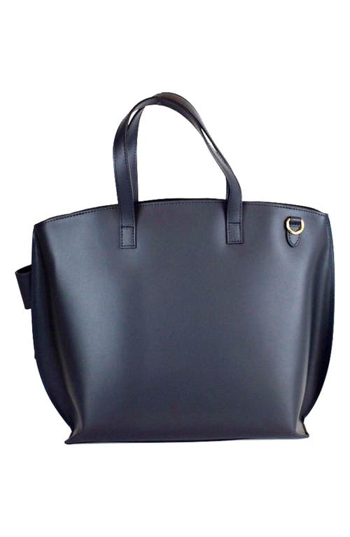 Persaman New York Catherine Bow Tote In Blue
