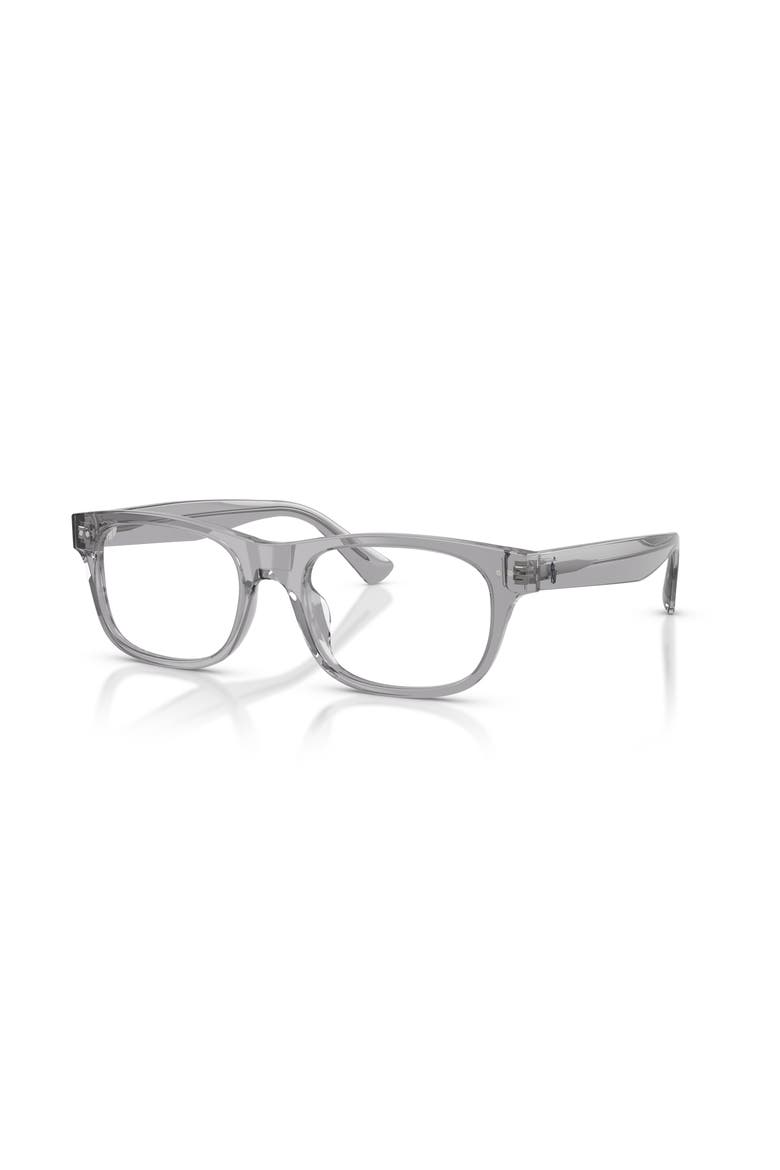 52mm Rectangle optical glasses, Main, color, Grey