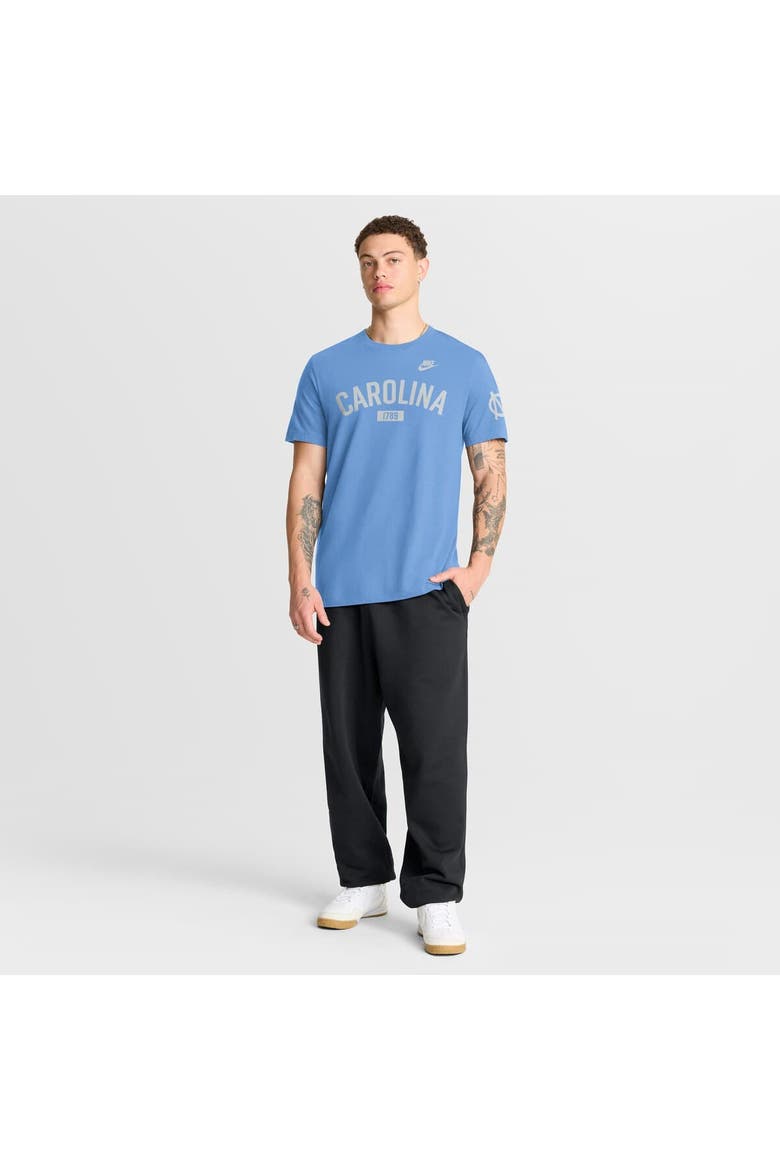Men's Nike Carolina Blue North Carolina Tar Heels Legacy Arch T-Shirt, Alternate, color, Light Blue